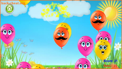 Balloon pop - game for kids. Free! screenshot