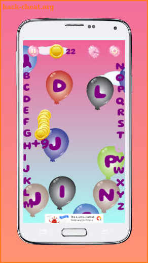 Balloon Pop Kids Learning Game screenshot