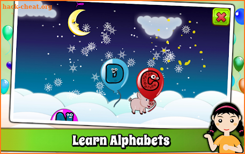 Balloon Pop Kids Learning Game Free for babies 🎈 screenshot