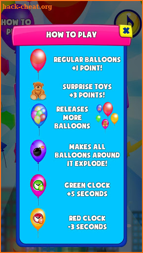 Balloon Pop Mania screenshot