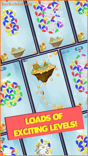 Ballooned: Balloon Pop Burst Match Puzzle screenshot