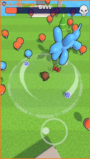 Balloons Defense 3D screenshot