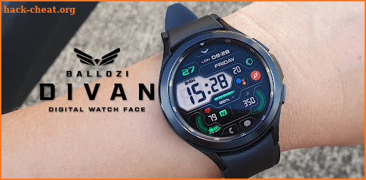 Ballozi Divan Watch Face screenshot