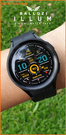 BALLOZI Illum Watch Face screenshot