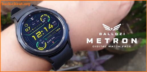 BALLOZI Metron Watch Face screenshot