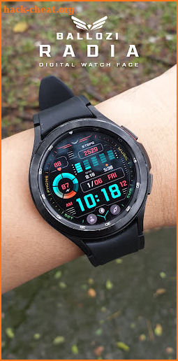 BALLOZI Radia Watch Face screenshot