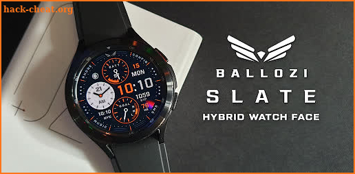 BALLOZI SLATE Watch Face screenshot