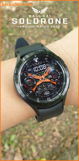 BALLOZI Soldrone Watch Face screenshot