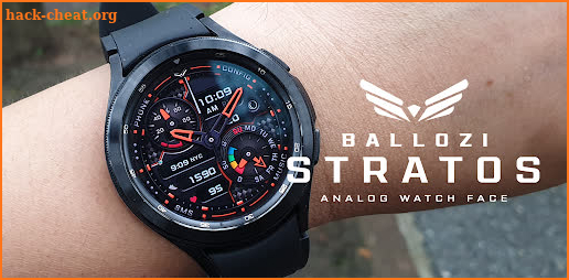 BALLOZI Stratos Watch Face screenshot