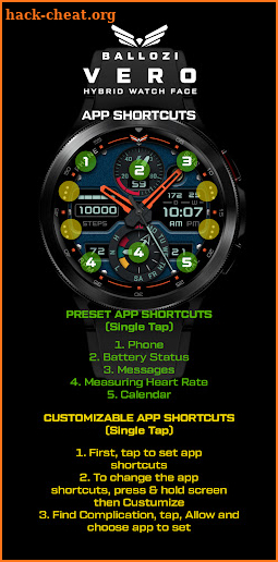 BALLOZI Vero Watch Face screenshot