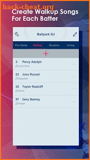 Ballpark Walkup Songs DJ screenshot
