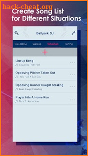 Ballpark Walkup Songs DJ screenshot