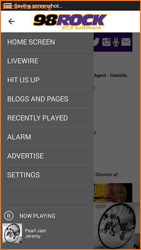 Baltimore 98 Rock/WIYY 97.9 FM screenshot