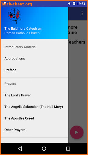 Baltimore Catechism screenshot