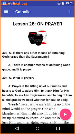 Baltimore Catechism screenshot