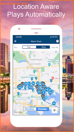 Baltimore Maryland Tour Guide screenshot