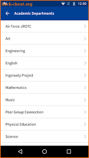 Baltimore Polytechnic Institute screenshot