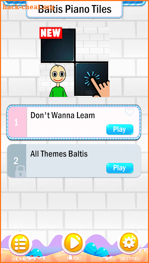 Balti's Basics Piano Tiles screenshot