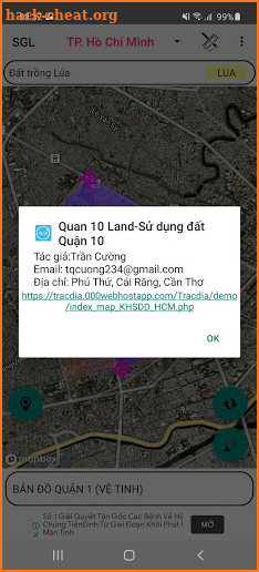 Bản đồ sử dụng đất Quận 10 (tp.HCM) screenshot