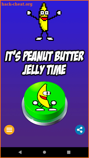 Banana Jelly Button Meme screenshot