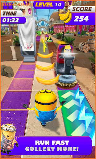 Banana Jungle Minion : Adventure Legends Rush 3D screenshot