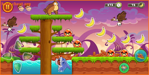 Banana Kong Adventures: Super Island Run Game screenshot