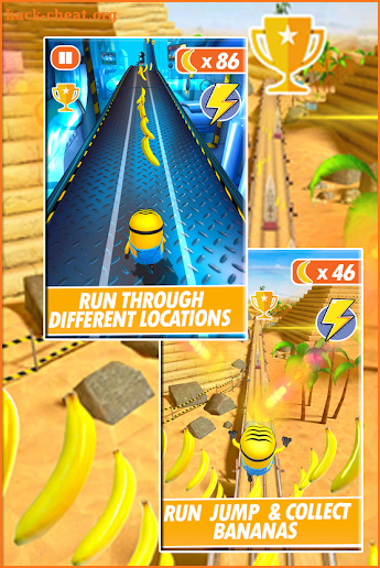 Banana Minion : Run Adventure 3D screenshot