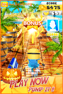 banana super minion:despicable rush 3D game screenshot