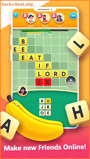 Bananagram screenshot