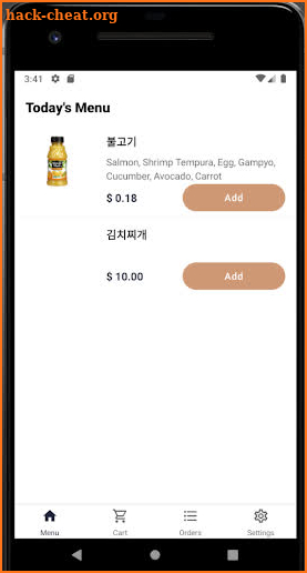 Banchan Delivery screenshot