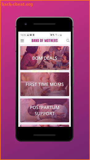 Band of Mothers - Social Network for Moms screenshot