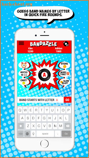 Bandazzle: A Free, Fast-Paced Word & Trivia Game screenshot