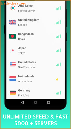 Bangladesh VPN - Unlimited Free & Fast Gaming VPN screenshot