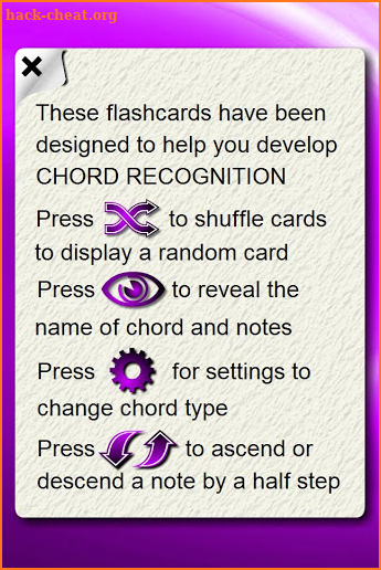 Banjo Chords Flash Cards screenshot