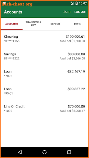 Bank of Erath Mobile screenshot