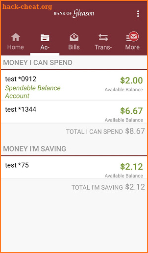 Bank of Gleason Mobile screenshot