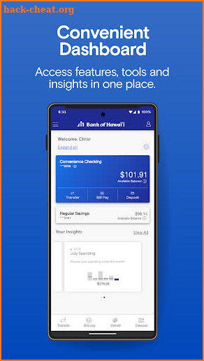 Bank Of Hawaii Mobile App screenshot