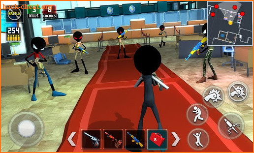 Bank Robbery Royale - Battle Simulator screenshot