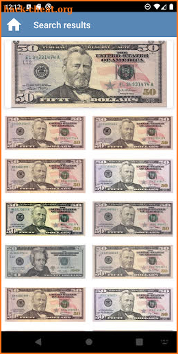 Banknote Identifier screenshot