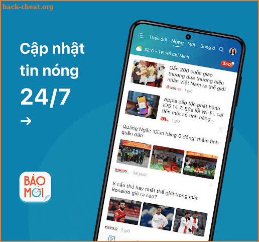 Báo Mới - Tin mới 24h screenshot