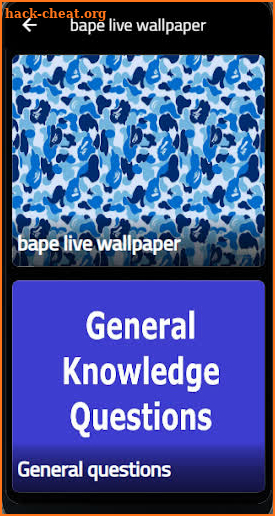 Bape live wallpaper screenshot