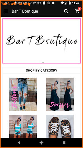 Bar T Boutique screenshot