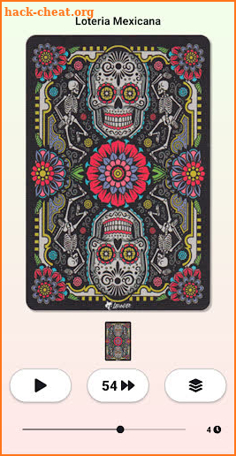 Baraja Lotería Mexicana. screenshot