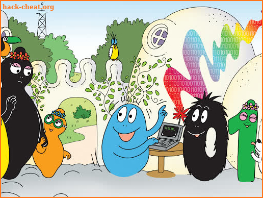 Barbapapa and the computers screenshot