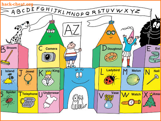 Barbapapa first English words screenshot