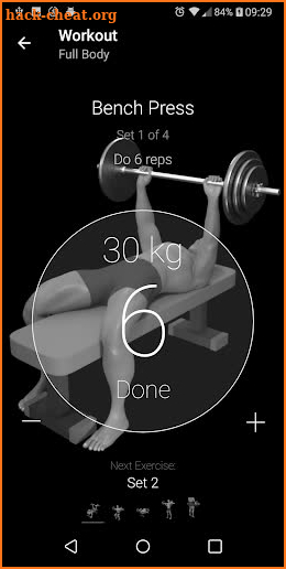 Barbell Home Workout screenshot