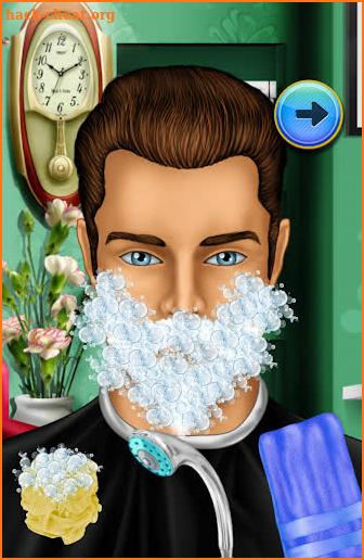 Barber shop Beard and Mustache -Fun Games for Kids screenshot