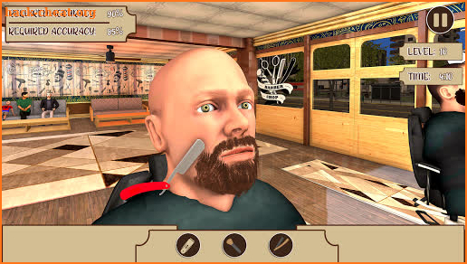 Barber Shop Hair Cutting Game 2021: Hair Cut Salon screenshot