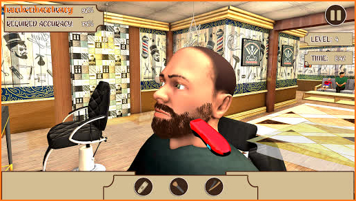 Barber Shop Hair Cutting Game 2021: Hair Cut Salon screenshot