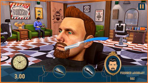 Barber Shop Hair Cutting Games screenshot